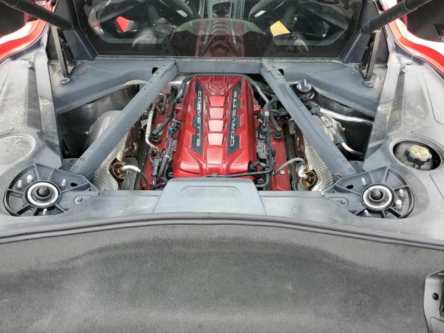 1G1YA2D40P5132626 - 2023 CHEVROLET CORVETTE STINGRAY 1LT RED photo 11