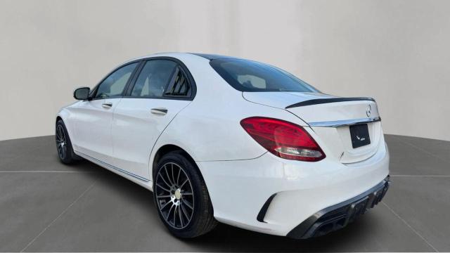 WDDWF4KB4HR241054 - 2017 MERCEDES-BENZ C 300 4MATIC WHITE photo 3