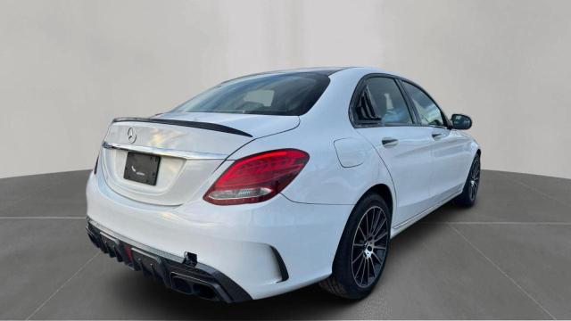 WDDWF4KB4HR241054 - 2017 MERCEDES-BENZ C 300 4MATIC WHITE photo 4