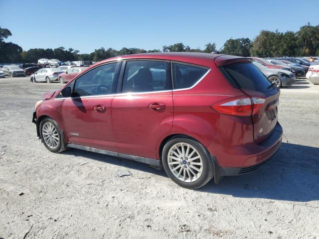 1FADP5BU7EL507449 - 2014 FORD C-MAX SEL RED photo 2