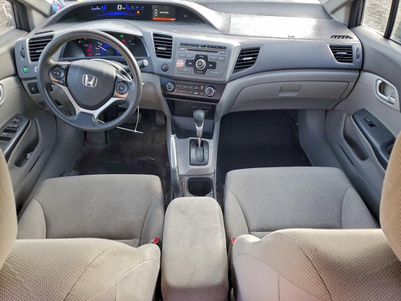 19XFB2F59CE063659 - 2012 HONDA CIVIC LX GRAY photo 8