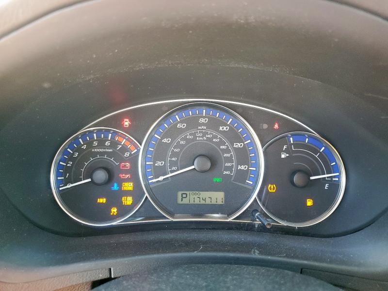 JF2SHBBC2CH435744 - 2012 SUBARU FORESTER 2.5X Czarny zdjęcie 9