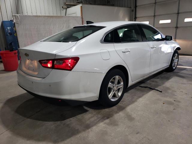 1G1ZC5STXNF178627 - 2022 CHEVROLET MALIBU LS 白色 照片 3