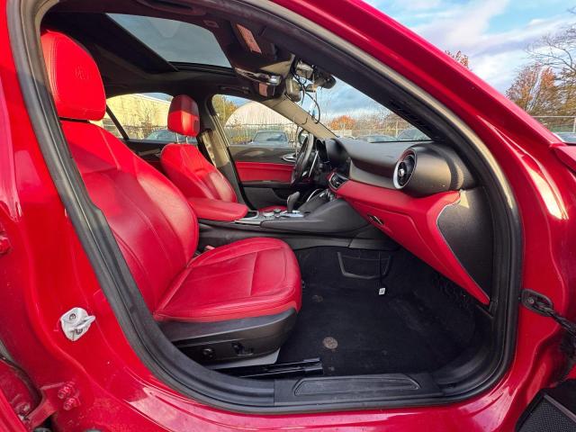 ZARFAMAN4L7626063 - 2020 ALFA ROMEO GIULIA RED photo 7