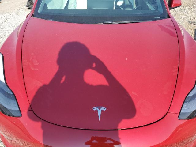 5YJ3E1EC6MF050853 - 2021 TESLA MODEL 3 红色 照片 11