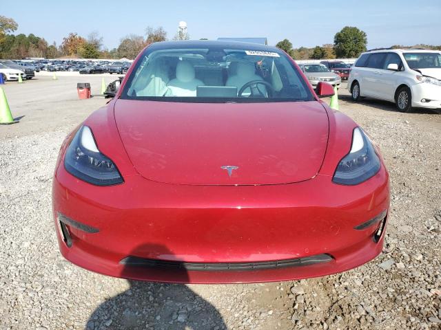 5YJ3E1EC6MF050853 - 2021 TESLA MODEL 3 红色 照片 5