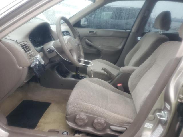 2HGEJ8549YH534085 - 2000 HONDA CIVIC EX Qızıl foto 7