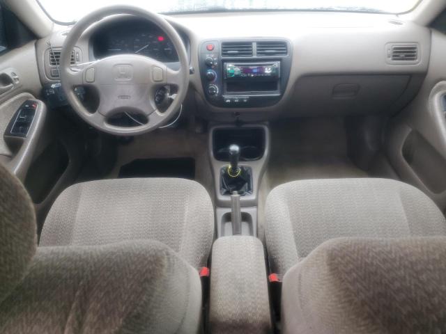 2HGEJ8549YH534085 - 2000 HONDA CIVIC EX Qızıl foto 8