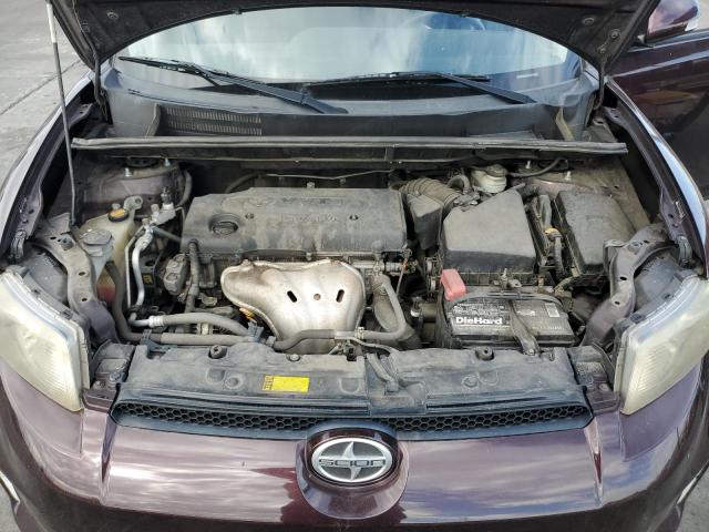 JTLZE4FE9DJ030606 - 2013 TOYOTA SCION XB BURGUNDY photo 11