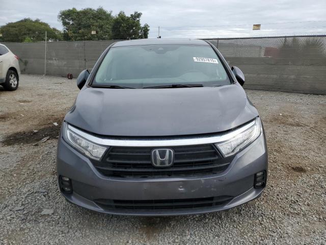 5FNRL6H75NB069472 - 2022 HONDA ODYSSEY EXL CHARCOAL photo 5