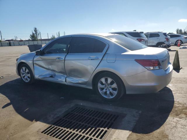 1HGCP36839A033266 - 2009 HONDA ACCORD EXL SILVER photo 2
