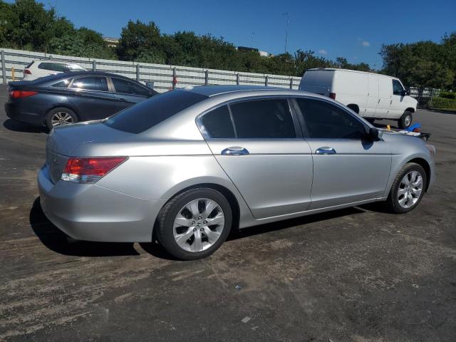 1HGCP36839A033266 - 2009 HONDA ACCORD EXL SILVER photo 3