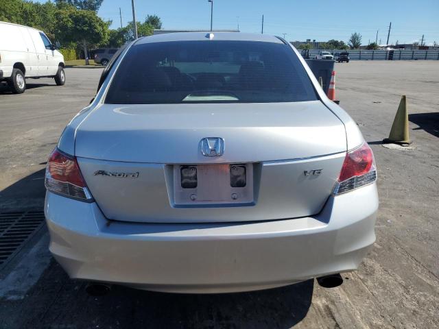 1HGCP36839A033266 - 2009 HONDA ACCORD EXL SILVER photo 6