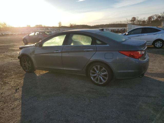 5NPEC4AB3CH371486 - 2012 HYUNDAI SONATA SE GRAY photo 2