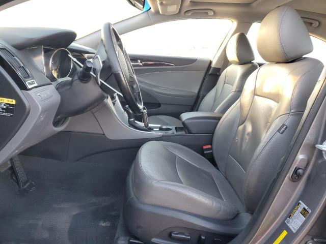 5NPEC4AB3CH371486 - 2012 HYUNDAI SONATA SE GRAY photo 7