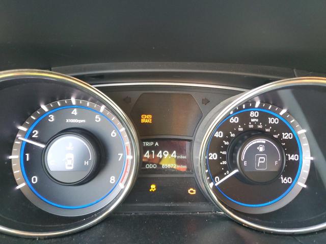 5NPEC4AB3CH371486 - 2012 HYUNDAI SONATA SE GRAY photo 9