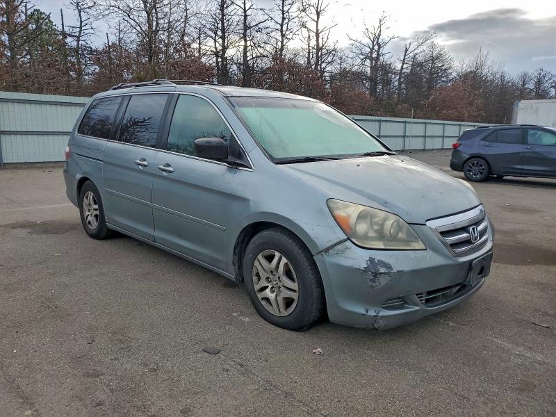 5FNRL38466B005852 - 2006 HONDA ODYSSEY EX TURQUOISE photo 4