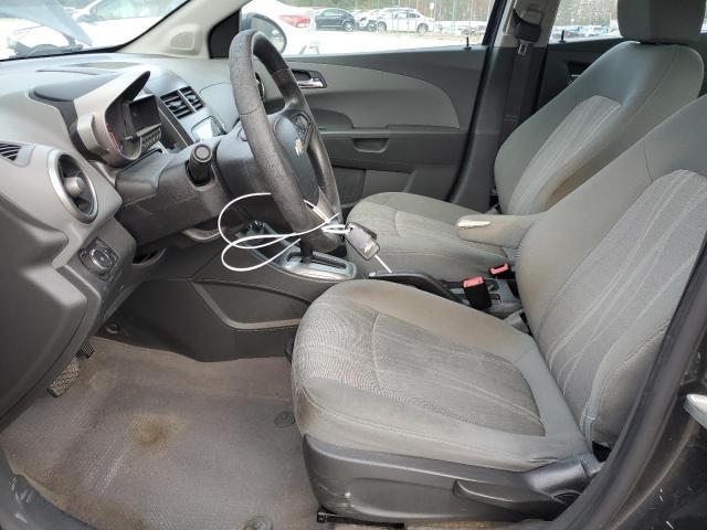 1G1JC5SH9E4238305 - 2014 CHEVROLET SONIC LT Сұр фото 7