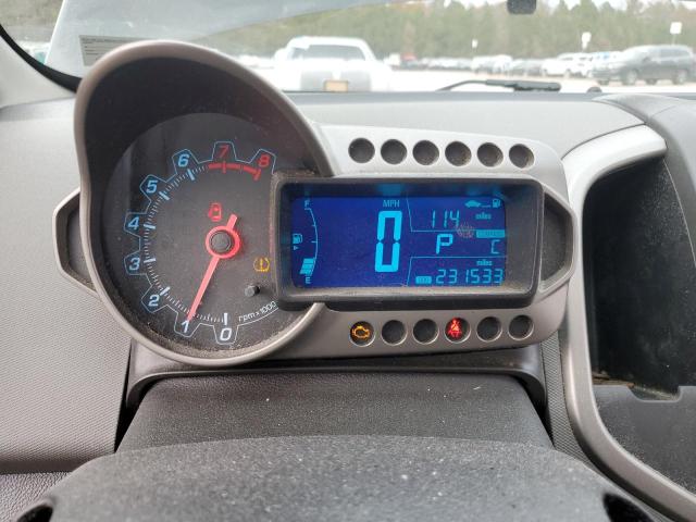 1G1JC5SH9E4238305 - 2014 CHEVROLET SONIC LT Сұр фото 9