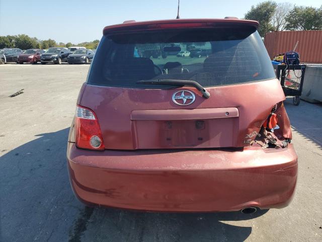 JTKKT624260159543 - 2006 TOYOTA SCION XA BURGUNDY photo 6