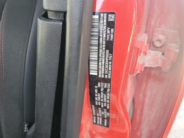 ZACCJBCBXHPE62056 - 2017 JEEP RENEGADE TRAILHAWK RED photo 12