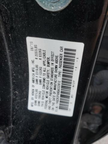 1HGCR2F88GA002810 - 2016 HONDA ACCORD EXL BLACK photo 12