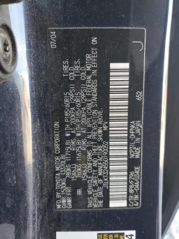 JTLKT324550190052 - 2005 TOYOTA SCION XB BLUE photo 13