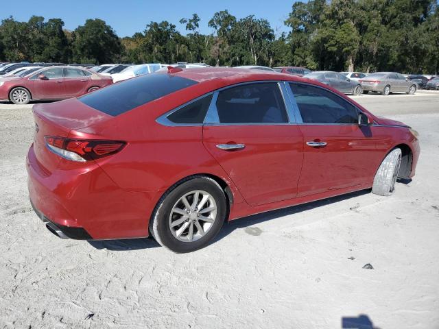5NPE24AF2JH671149 - 2018 HYUNDAI SONATA SE RED photo 3