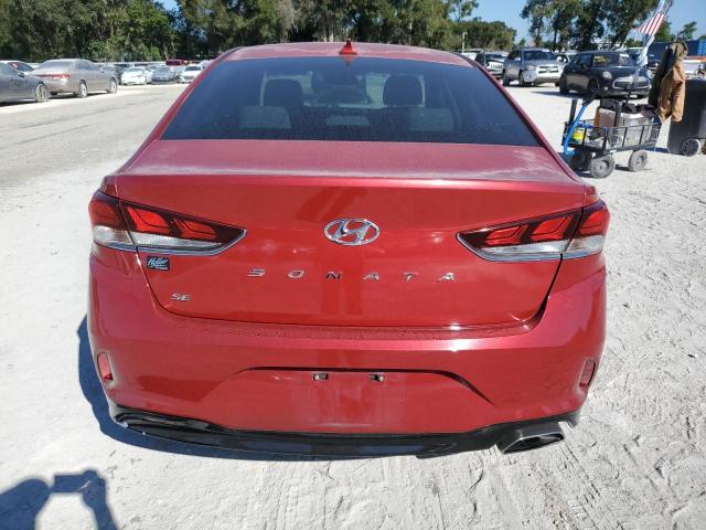 5NPE24AF2JH671149 - 2018 HYUNDAI SONATA SE RED photo 6
