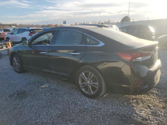 5NPE34AF8JH596910 - 2018 HYUNDAI SONATA SPORT أسود صورة 2