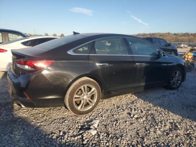 5NPE34AF8JH596910 - 2018 HYUNDAI SONATA SPORT أسود صورة 3