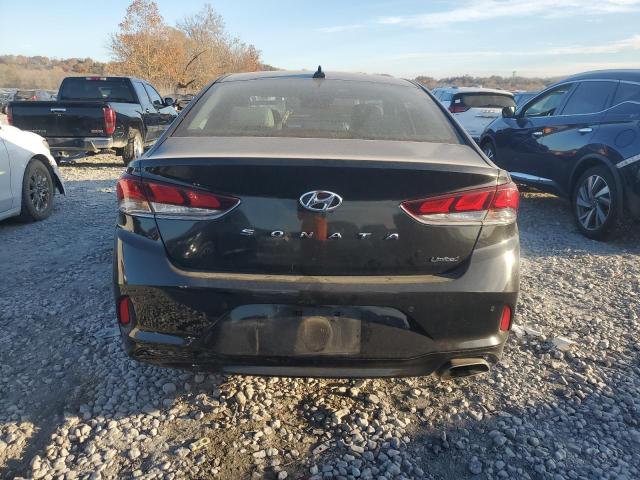 5NPE34AF8JH596910 - 2018 HYUNDAI SONATA SPORT أسود صورة 6