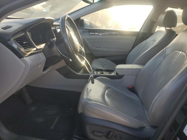 5NPE34AF8JH596910 - 2018 HYUNDAI SONATA SPORT أسود صورة 7