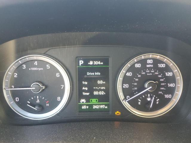 5NPE34AF8JH596910 - 2018 HYUNDAI SONATA SPORT أسود صورة 9