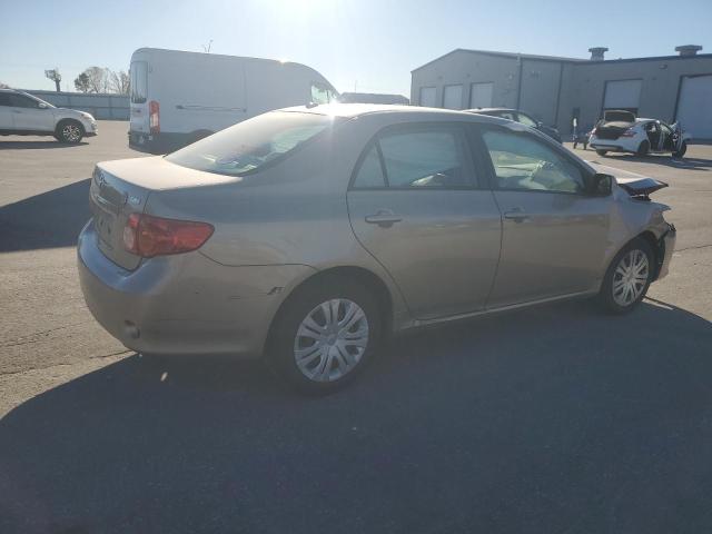 2T1BU40E99C116610 - 2009 TOYOTA COROLLA BASE GOLD photo 3