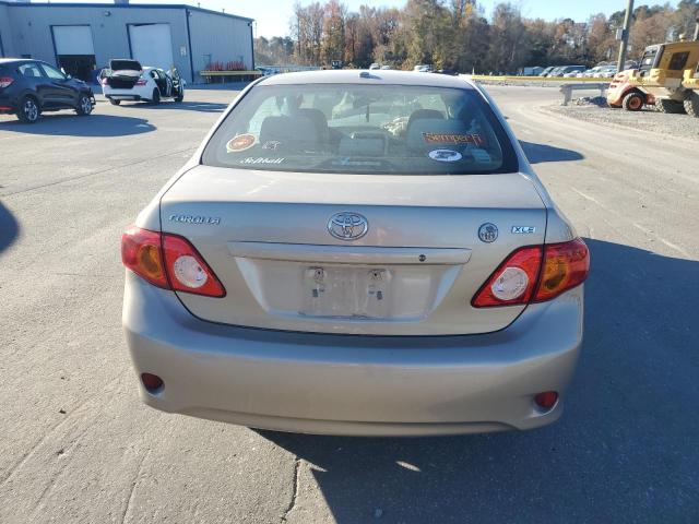 2T1BU40E99C116610 - 2009 TOYOTA COROLLA BASE GOLD photo 6