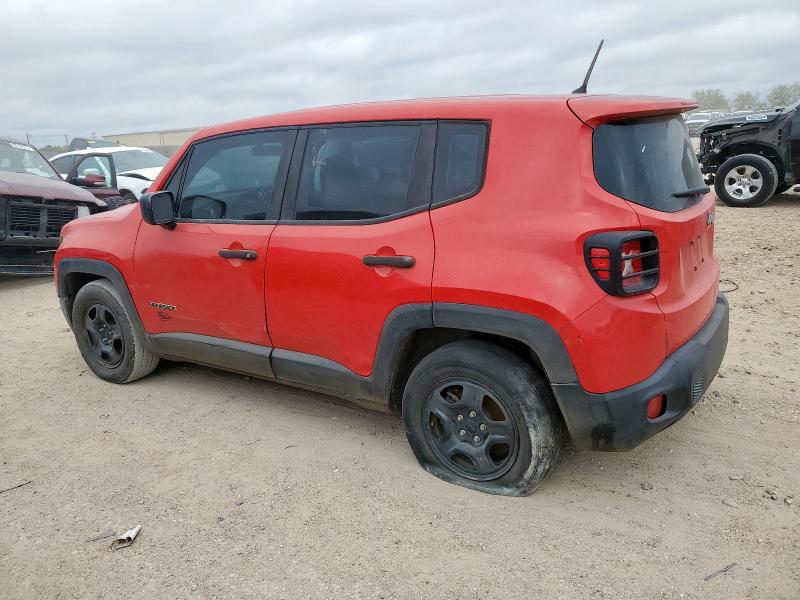 ZACCJAAH6HPF00500 - 2017 JEEP RENEGADE SPORT Kırmızı fotoğraf 2