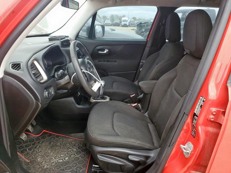 ZACCJAAH6HPF00500 - 2017 JEEP RENEGADE SPORT Kırmızı fotoğraf 7