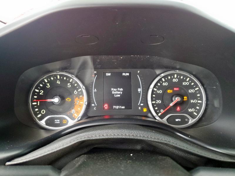 ZACCJAAH6HPF00500 - 2017 JEEP RENEGADE SPORT Kırmızı fotoğraf 9