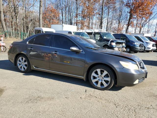 JH4KB2F62AC002048 - 2010 ACURA RL GRAY photo 4