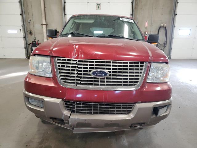 1FMPU18L74LB21180 - 2004 FORD EXPEDITION EDDIE BAUER Czerwony zdjęcie 5