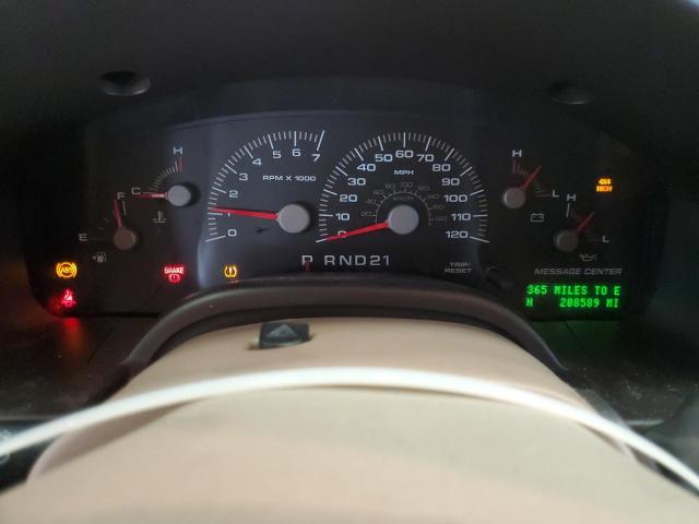 1FMPU18L74LB21180 - 2004 FORD EXPEDITION EDDIE BAUER Czerwony zdjęcie 9