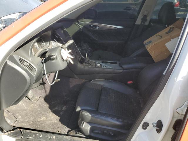 JN1EV7AR2JM445351 - 2018 INFINITI Q50 LUXE 橙色 照片 7