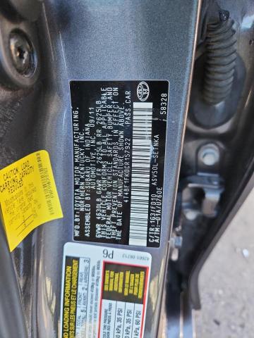 4T4BF1FK0CR157922 - 2012 TOYOTA CAMRY BASE 灰色 照片 12