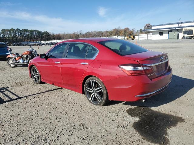 1HGCR2F50HA224944 - 2017 HONDA ACCORD SPORT Rot Foto 2