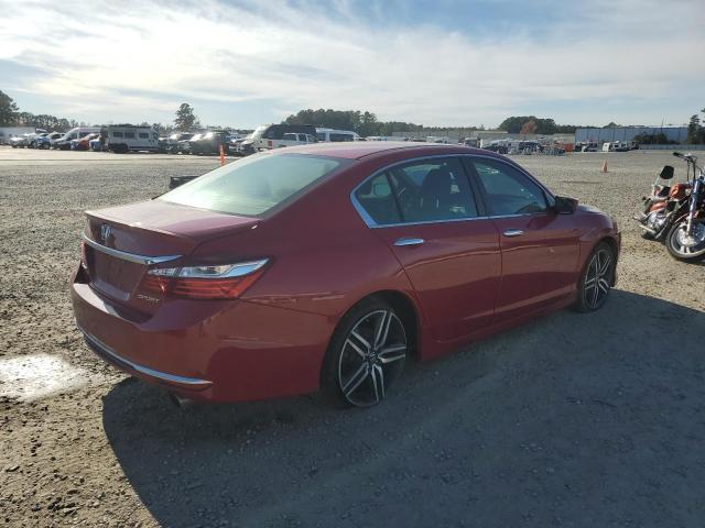 1HGCR2F50HA224944 - 2017 HONDA ACCORD SPORT Rot Foto 3