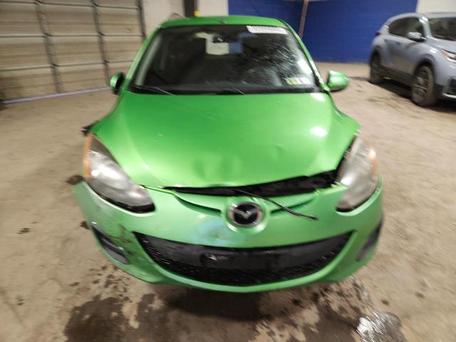 JM1DE1KZ7C0148736 - 2012 MAZDA MAZDA2 GREEN photo 5