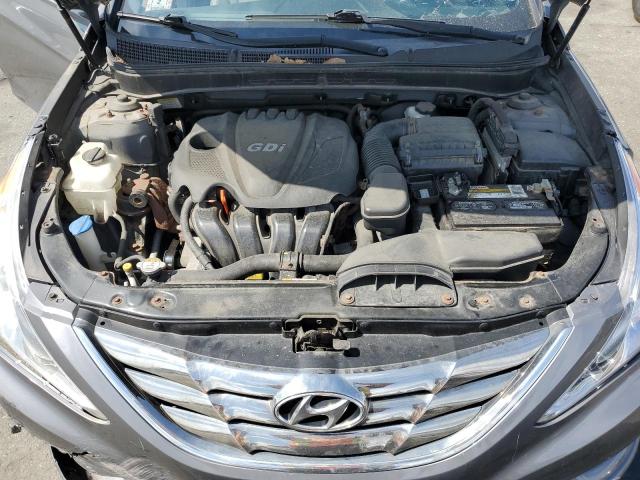5NPEC4AC8DH685547 - 2013 HYUNDAI SONATA SE GRAY photo 21