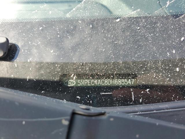 5NPEC4AC8DH685547 - 2013 HYUNDAI SONATA SE GRAY photo 24