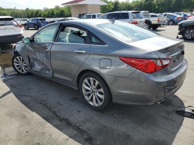 5NPEC4AC8DH685547 - 2013 HYUNDAI SONATA SE GRAY photo 4